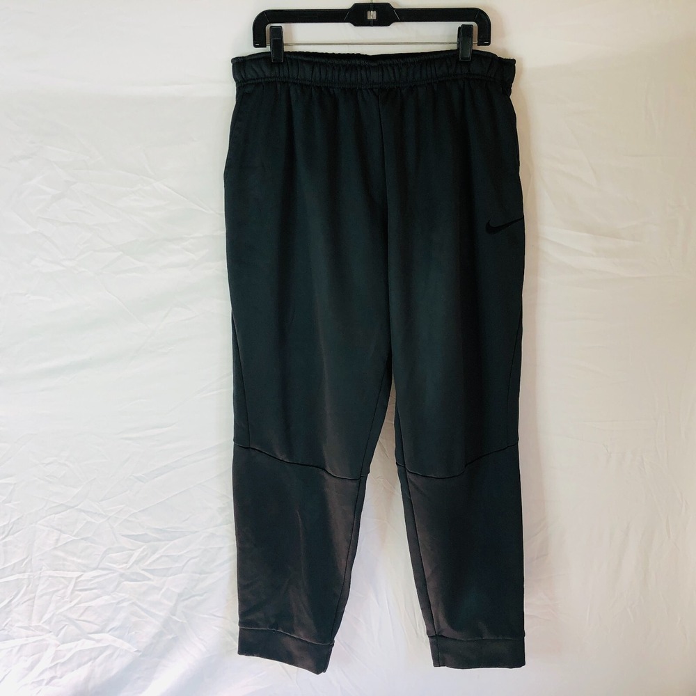 Nike Dri-Fit Men's‎ Jogger Sweatpants Pants Size 2XL Dark Gray 800193-060